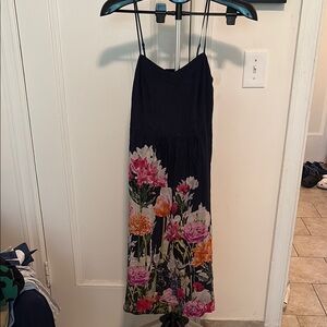 Anthropologie Moulinette Soeurs Silk Midi Dress